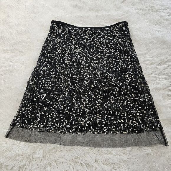 BCBGMaxAzria sequined skirt size small - Picture 1 of 10